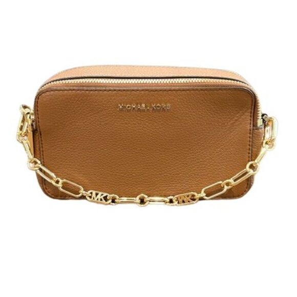 Michael Kors Jet Set Small Crossbody Bag in Brown - 100% Leather - Picture 2 of 7